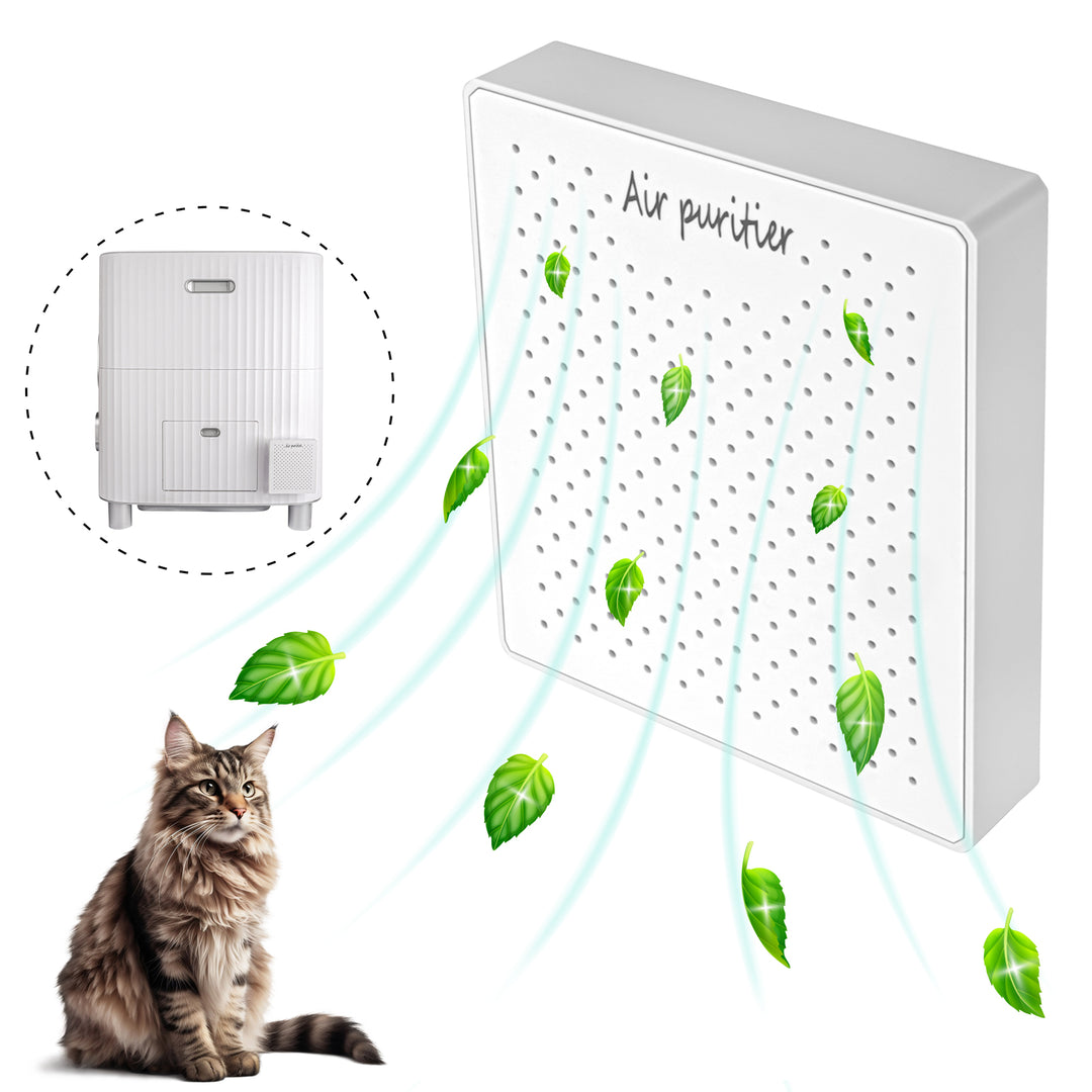 Self Cleaning Litter Box Air Purifier